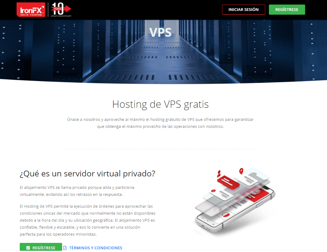 VPS hosting - IronFX VPS hosting - IronFX